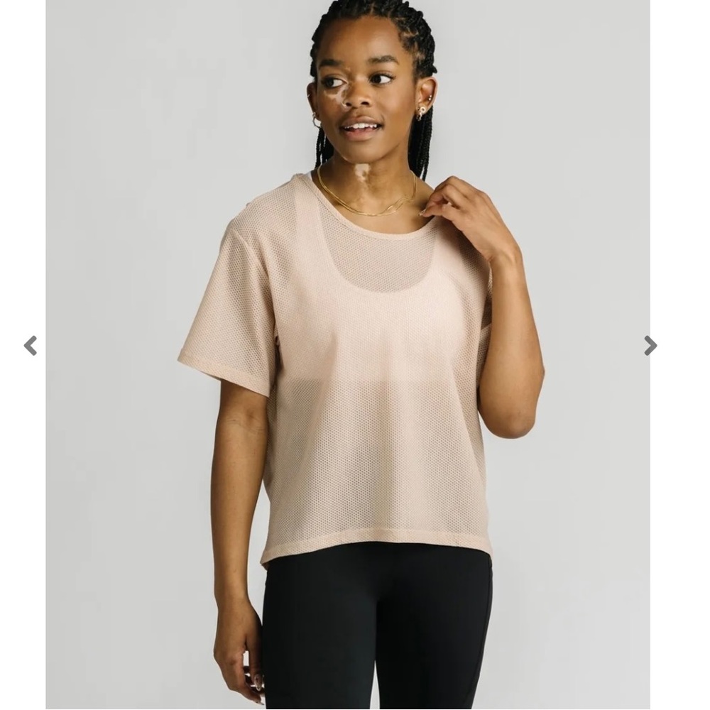 NWT - Zyia - Ivory Lattice T - XXXL